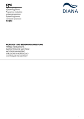 Diana SYS M1292 Montage- Und Bedienungsanleitung
