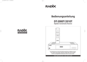 Radix DT-2000T Bedienungsanleitung