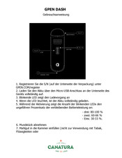 GPen DASH Gebrauchsanweisung