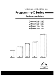 Wharfedale Pro Programme-X-Serie Bedienungsanleitung