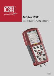 MRU MFplus 16911 Bedienungsanleitung