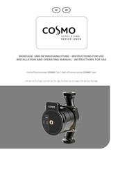 Cosmo CP-HY 25-75 180 Montage- Und Betriebsanleitung