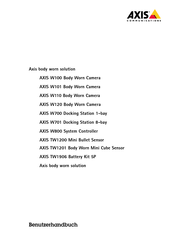 Axis Communications W100 Benutzerhandbuch