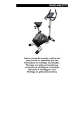BH FITNESS H862i Montage- Und Gebrauchsanleitung