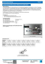 Strawa Comfort Kompakt-Mischstation FBM-63-HT2-H-WMZ-C69-E Bedienungsanleitung