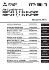 Mitsubishi Electric City Multi VRF PUMY-P125VKM1 Installationshandbuch