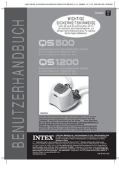 Intex Krystal Clear QS500 Benutzerhandbuch