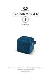 Fresh 'N Rebel ROCKBOX BOLD S Bedienungsanleitung