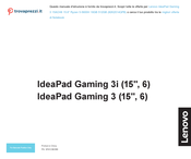 Lenovo IdeaPad Gaming 3i Bedienungsanleitung