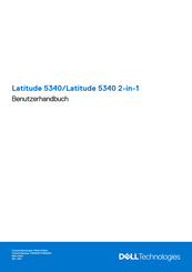 Dell Latitude 5340 Benutzerhandbuch
