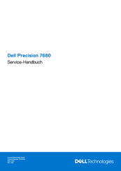 Dell Precision 7680 Servicehandbuch