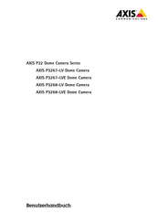 Axis P32 Serie Benutzerhandbuch