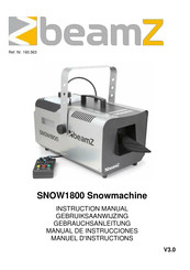 Beamz SNOW1800 Gebrauchsanleitung