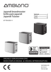 Ambiano GT-TDS-EDS-11 Originalbetriebsanleitung