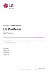 LG ProBeam BF60PST Benutzerhandbuch