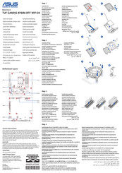 Asus TUF GAMING B760M-BTF WIFI D4 Schnellstartanleitung