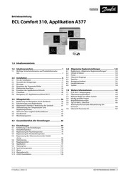 Danfoss A377 Betriebsanleitung
