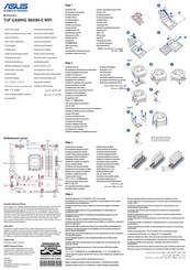 Asus TUF GAMING B650M-E WIFI Schnellstartanleitung