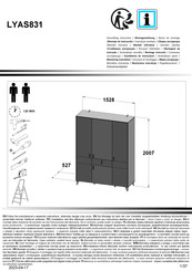 Forte LYAS831 Montageanleitung