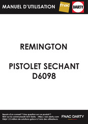 Remington Éclat Brillance D6098 Bedienungsanleitung