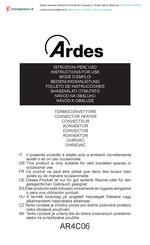 ARDES AR4C06 Bedienungsanleitung