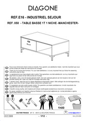 Diagone MANCHESTER 050 Montageanleitung