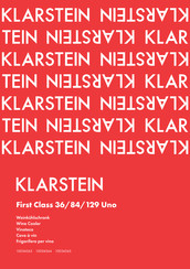 Klarstein First Class129 Uno Bedienungsanleitung