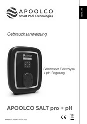 Apoolco SALT pro + pH PRO Gebrauchsanweisung