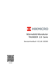 HIKMICRO THUNDER 2.0 Serie Benutzerhandbuch
