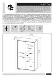 ML MEBLE SHELVE 06 Montageanleitung