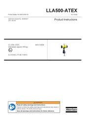 Atlas Copco 8451154028 Produktanweisungen