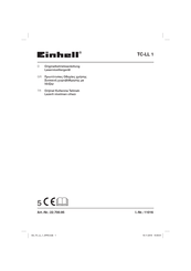 EINHELL TC-LL 1 Originalbetriebsanleitung