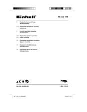 EINHELL 44.308.50 Originalbetriebsanleitung