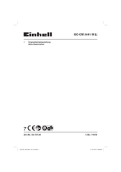 EINHELL GC-CM 3641 M Li Originalbetriebsanleitung