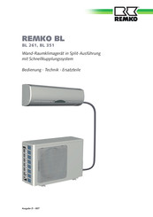 REMKO BL 261 Bedienung - Technik - Ersatzteile