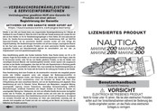 NAUTICA SEASCOOTER MARINE 280 Benutzerhandbuch