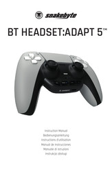 Snakebyte BT HEADSET:ADAPT 5 Bedienungsanleitung