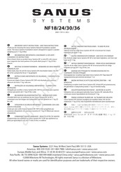 Sanus NF18 Bedienungsanleitung