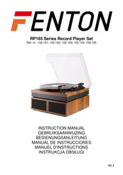 Fenton RP165-Serie Bedienungsanleitung
