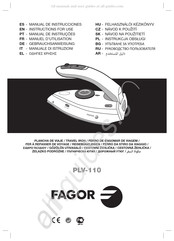 Fagor PLV-110 Gebrauchsanweisung