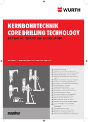 Würth Master DS 130-T Originalbetriebsanleitung