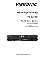 vissonic VIS-CATC-B Bedienungsanleitung