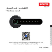 RICHTER CZECH Smart Touch Handle H.03 Benutzerhandbuch