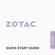 Zotac VR GO 4.0 A2000 Schnellstartanleitung