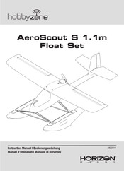 Horizon Hobby AeroScout S 1.1m Float Set Bedienungsanleitung