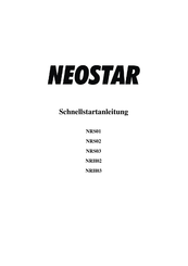 NEOSTAR NRH03 Schnellstartanleitung