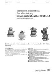 Endress+Hauser FQG62 Technische Information/Betriebsanleitung