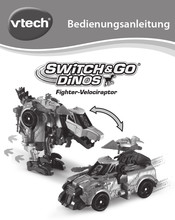 VTech Switch&Go Dinos Fighter-Velociraptor Bedienungsanleitung