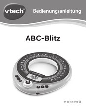 VTech ABC-Blitz Bedienungsanleitung