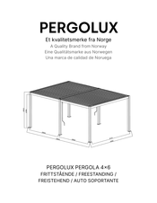 PERGOLUX Pergola 4x6 Montageanleitung